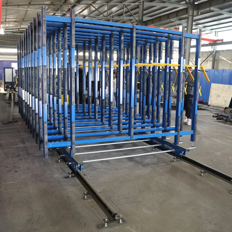Glass material storage system