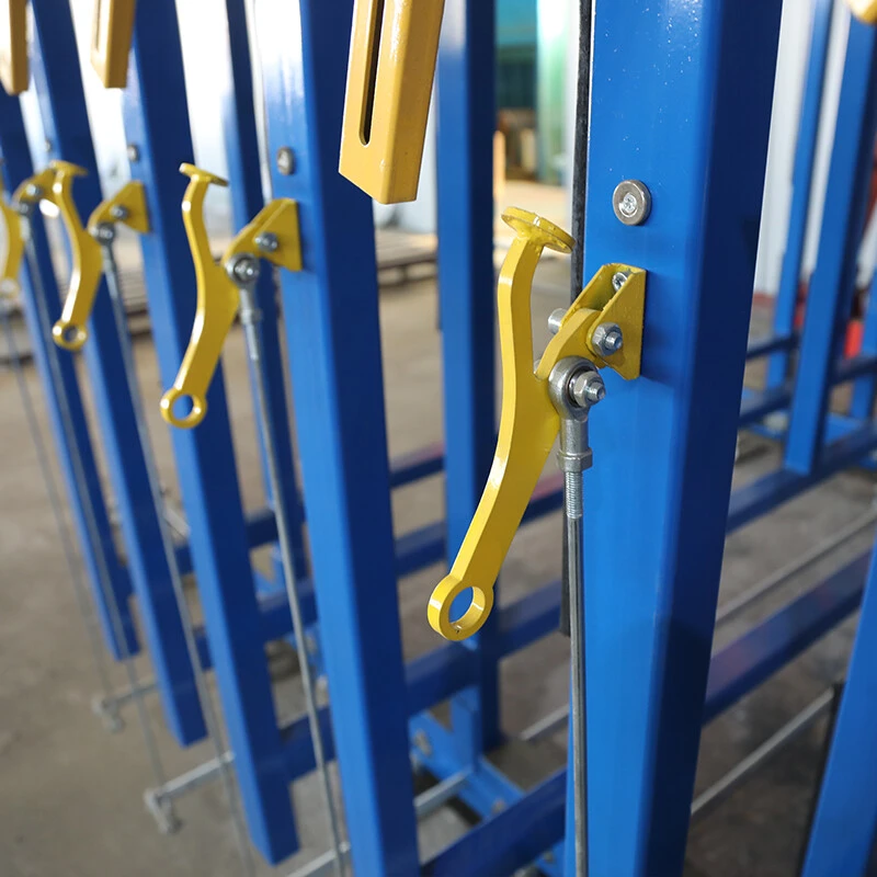Glass material storage system