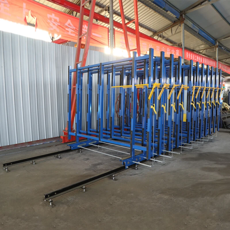 Glass material storage system