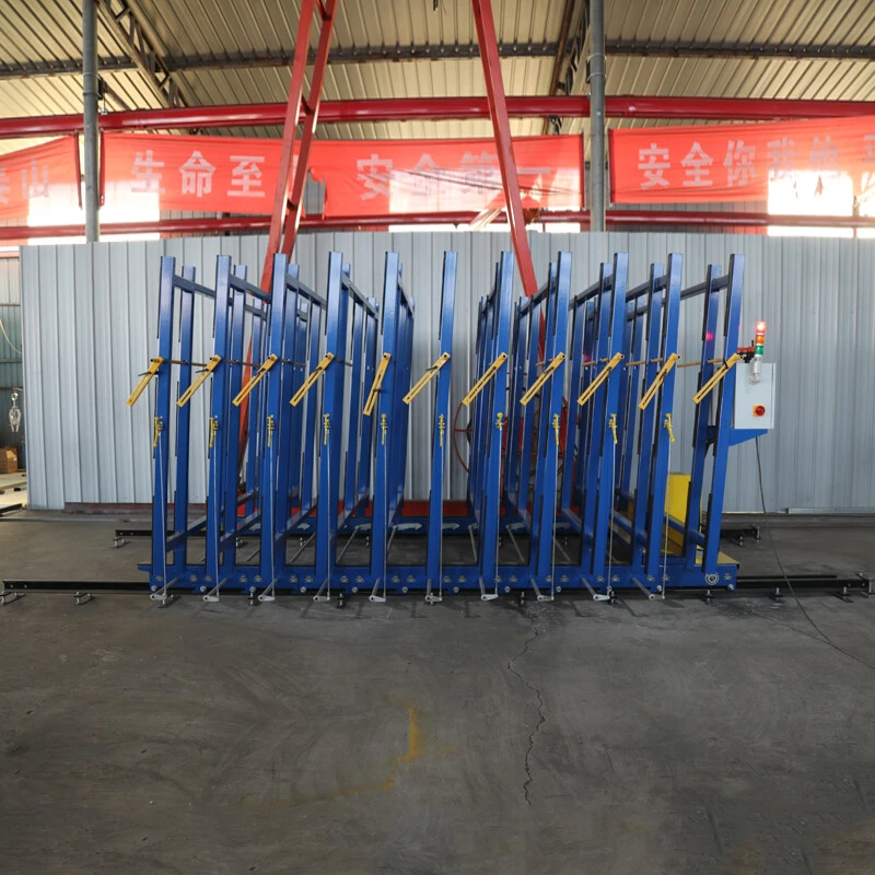 Glass material storage system