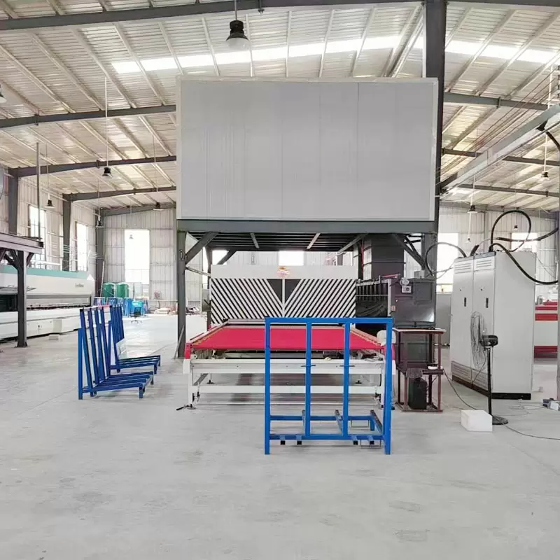 Glass tempering machine ZK2436 (5-19mm)