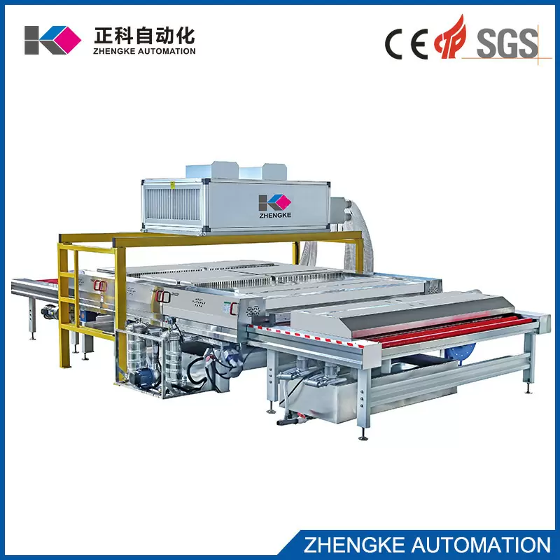 Glass Horizontal washing line  ZK-CNC-2500