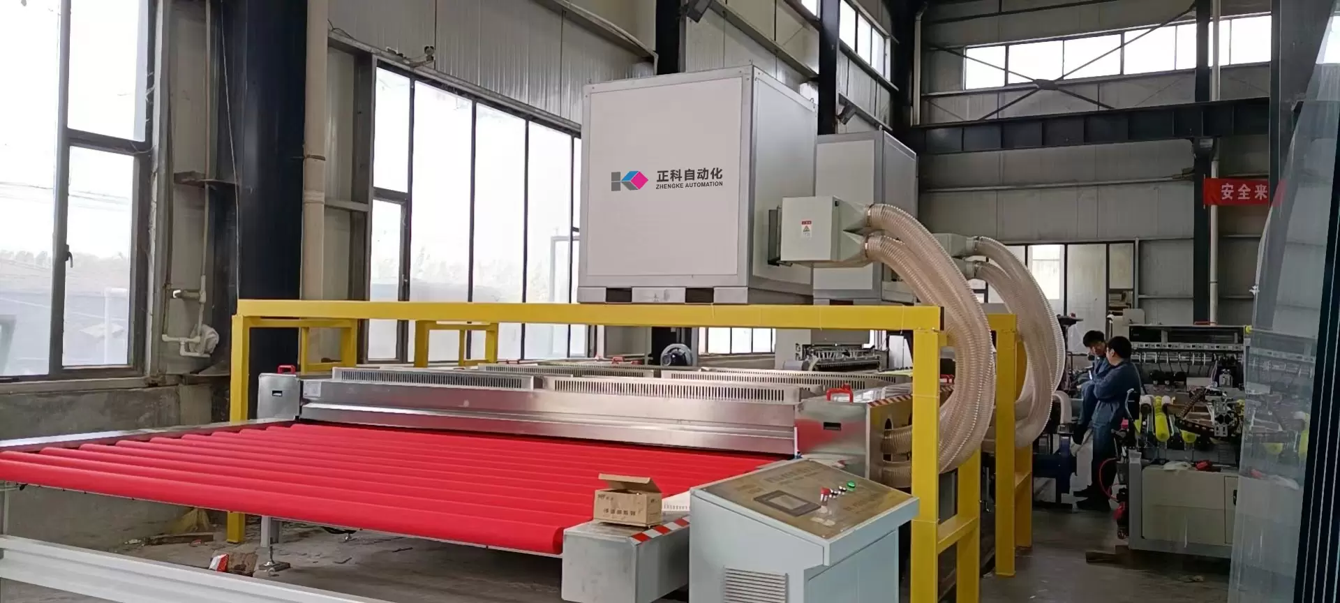Glass Horizontal washing line  ZK-CNC-2500
