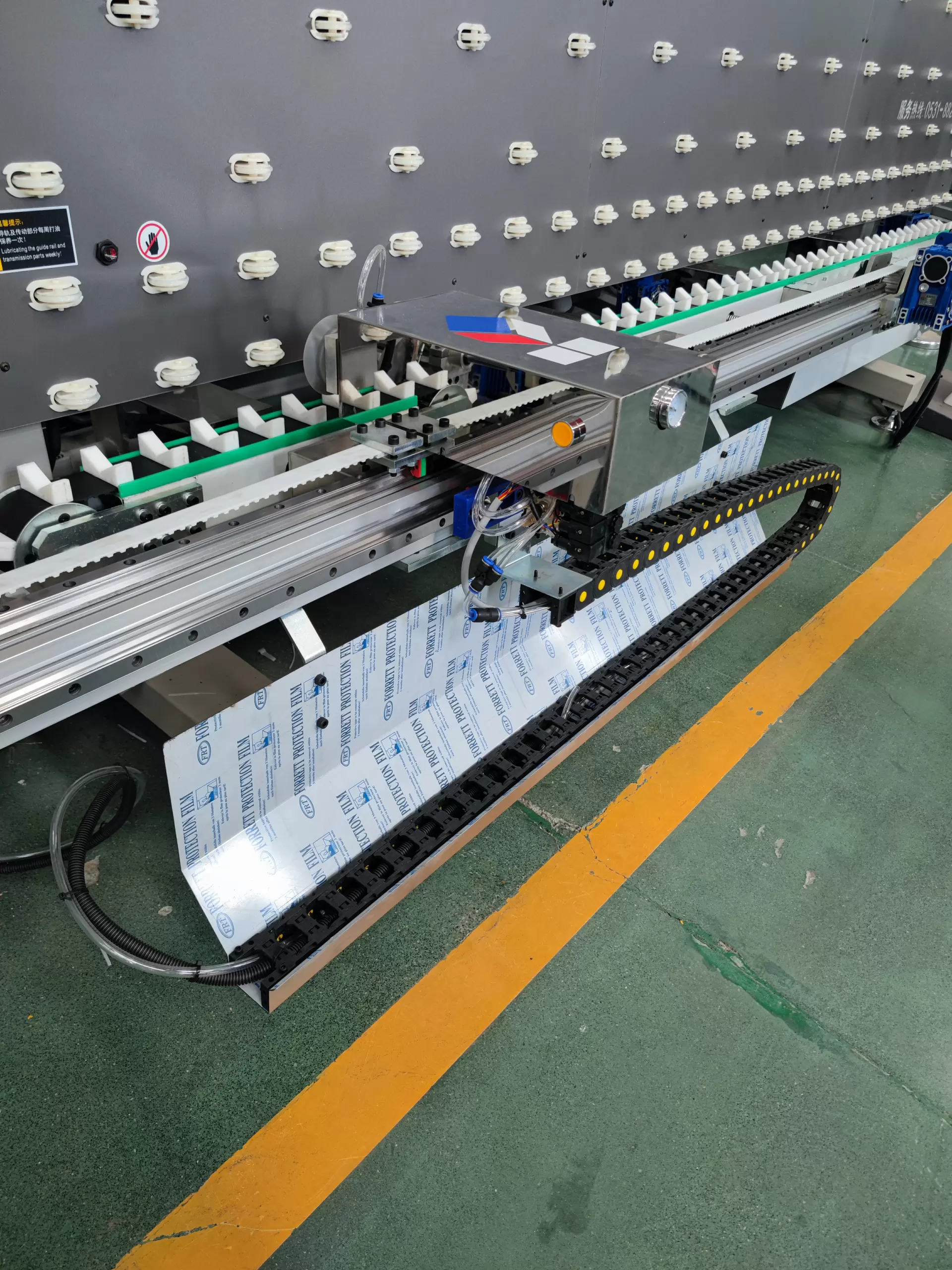 Glass sealant coating machine line ZDJ2500A/ZDJ2000A