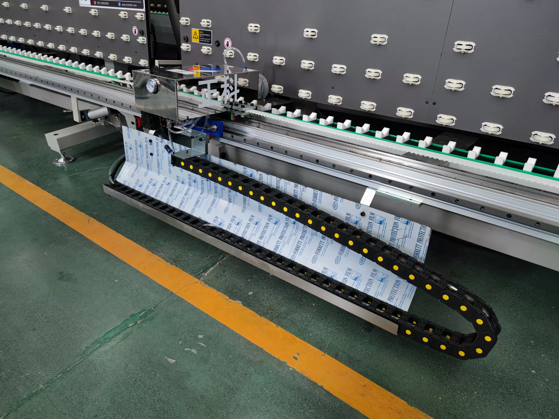 Glass sealant coating machine line ZDJ2500A/ZDJ2000A