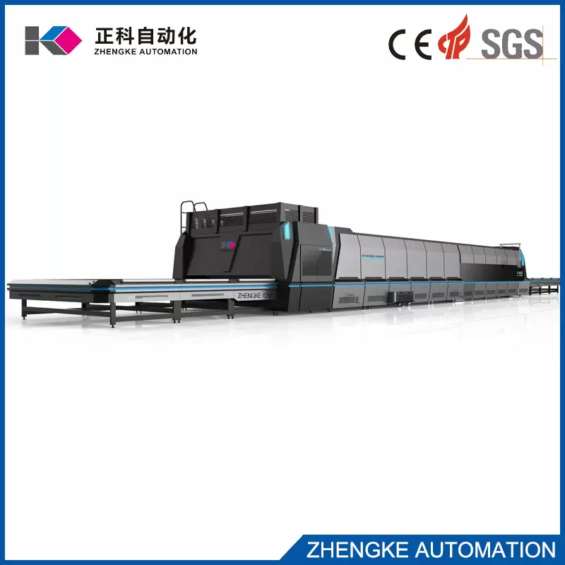 Glass tempering machine ZK2436 (5-19mm)