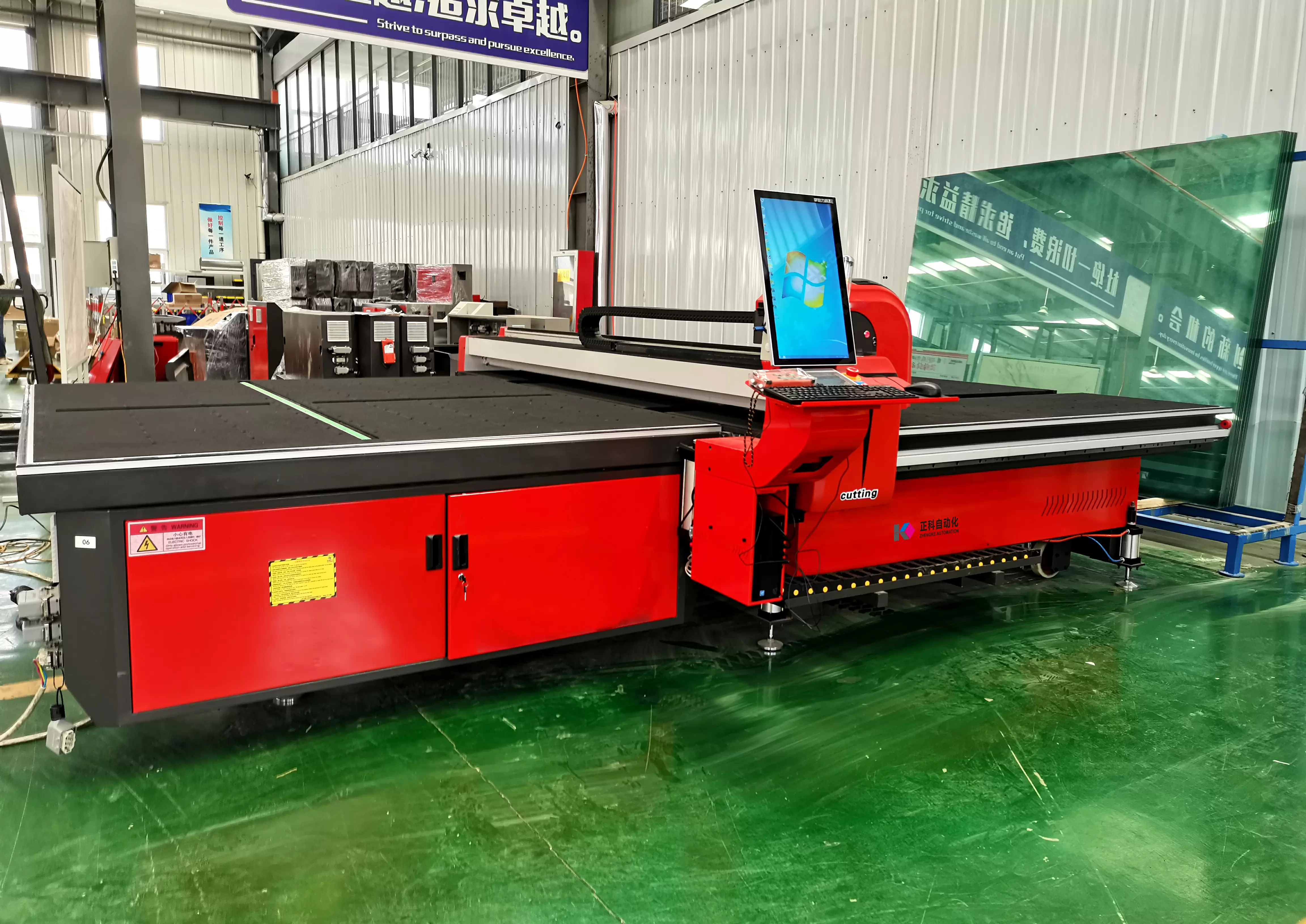 Glass cutting machine ZK-M-2620