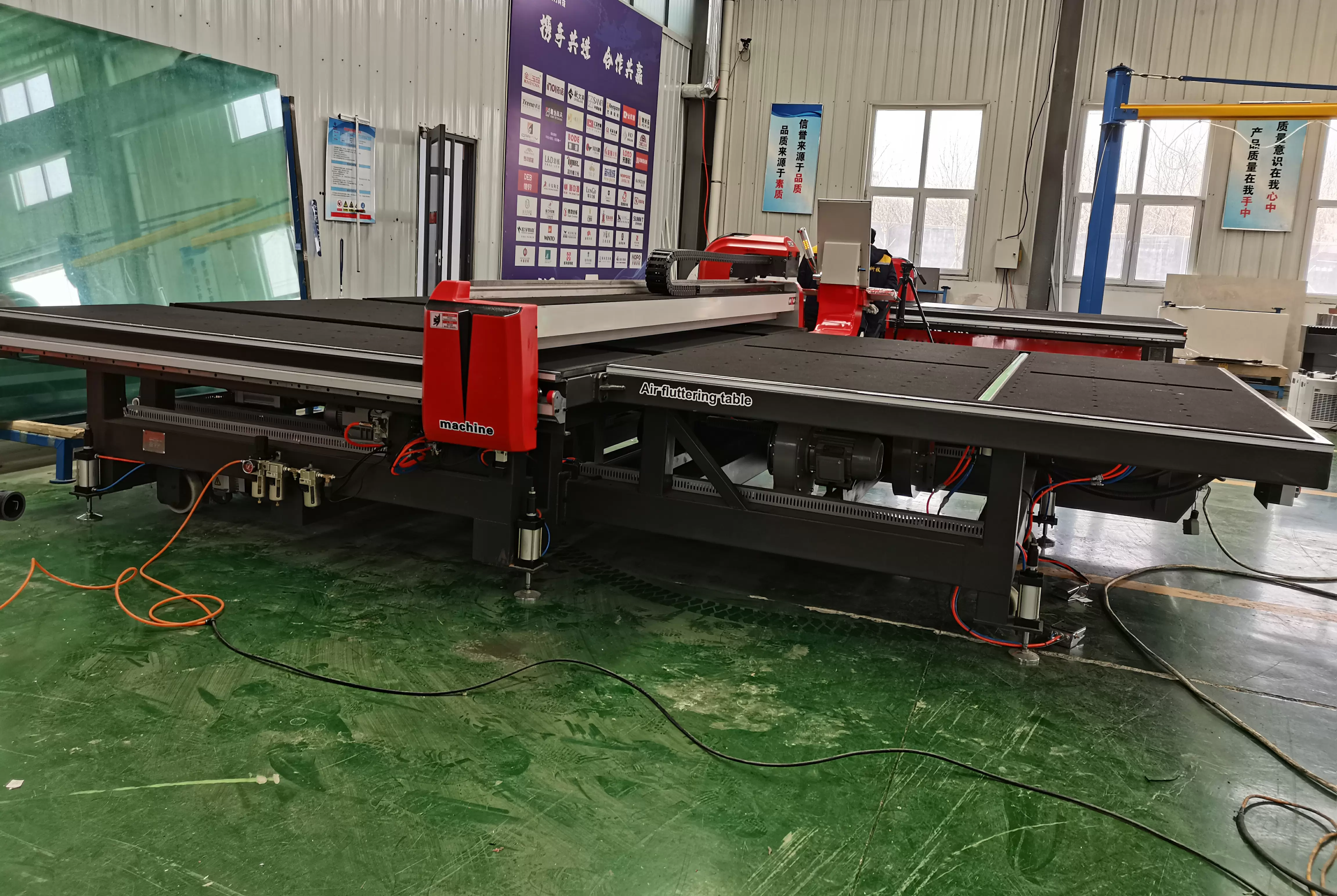 Glass cutting machine ZK-M-2620