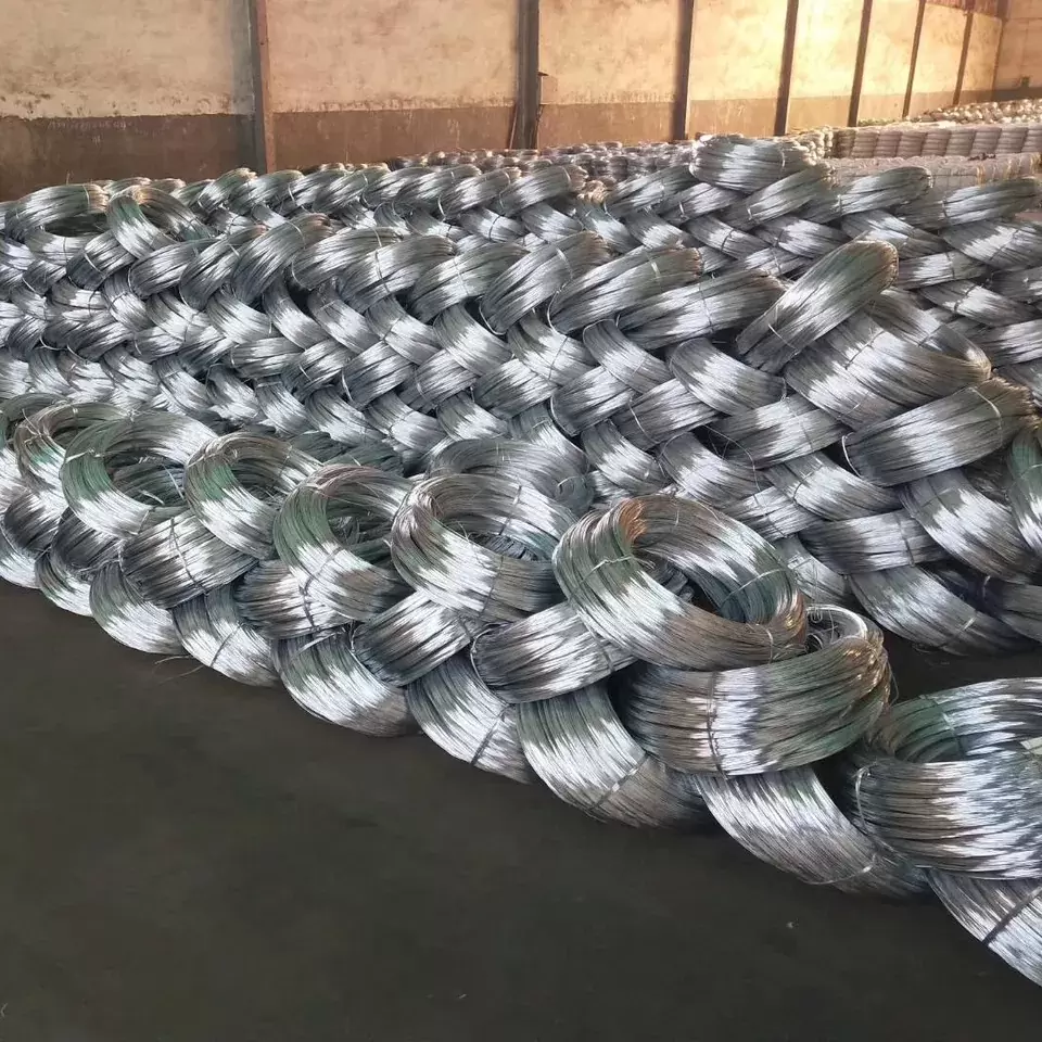 Hot-dip galvanized iron wire