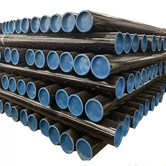 High Quality Welded A106 A53 SS400s Q235 Q195 30 Inch Carbon Steel Pipe Price Per Ton