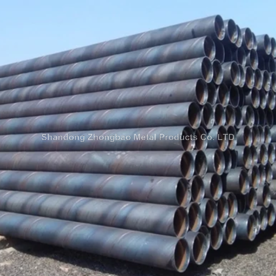 Spiral welded pipe