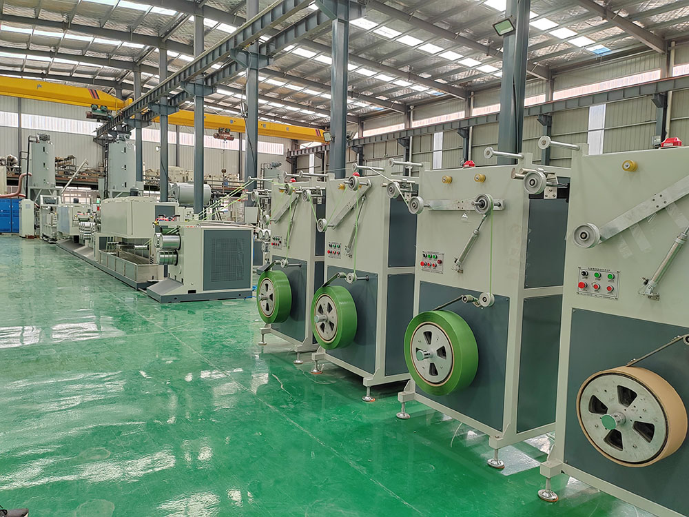 PET strap production line