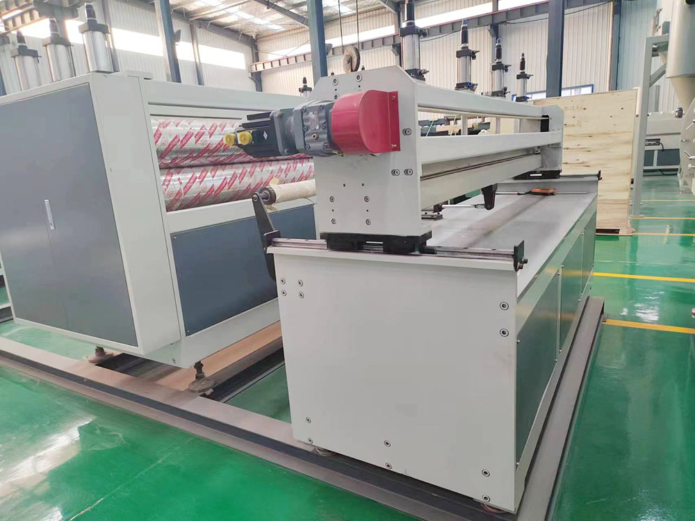 PP hollow corrugated sheet production line