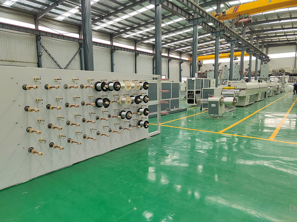 PET zipper monofilament production line
