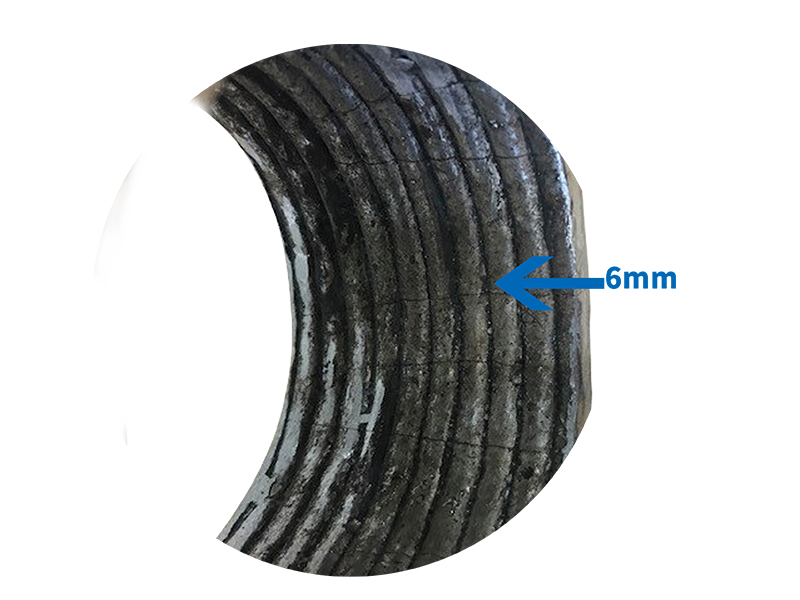 Chromium Carbide Overlay Pipe