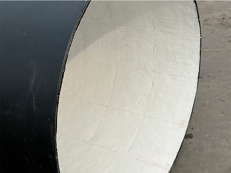 Alumina Ceramic Mosaic Lined Pipe