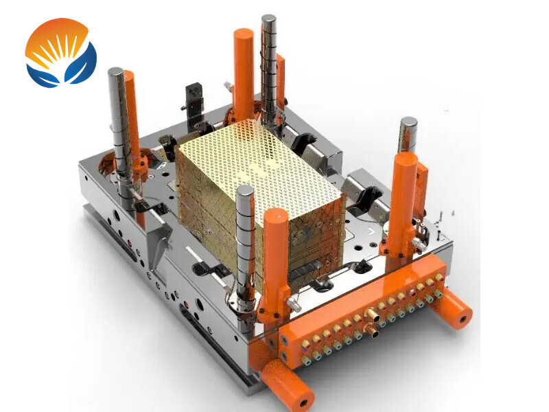 High speed crate mold