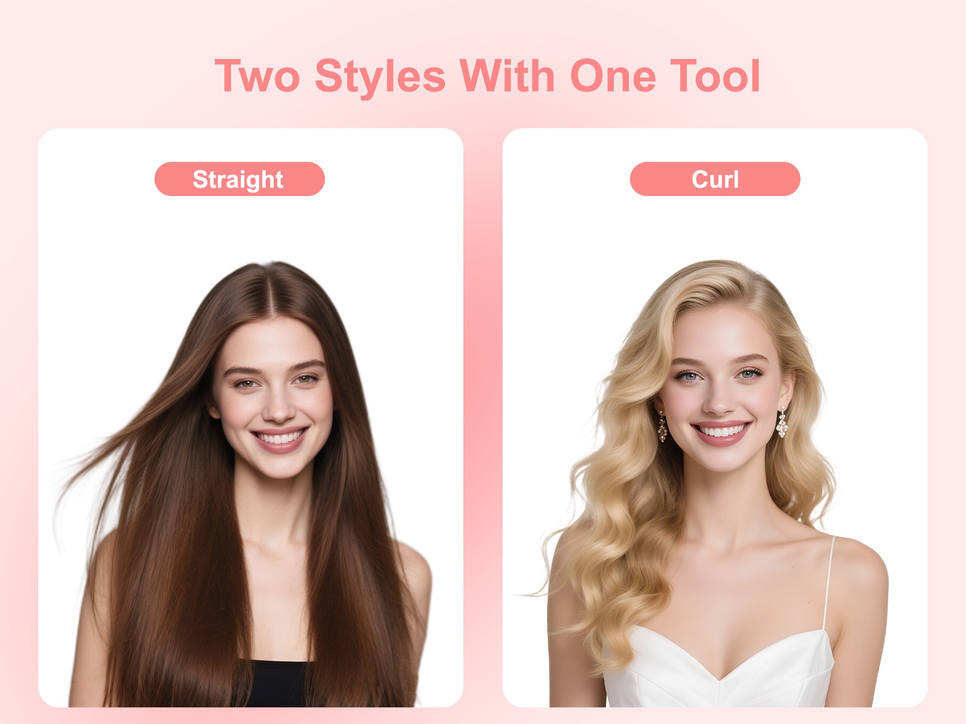 Blow-drying straightener SZ-102T
