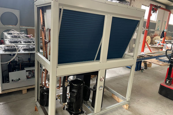 V type refrigeration unit