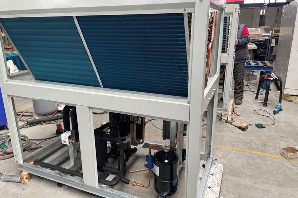 V type refrigeration unit