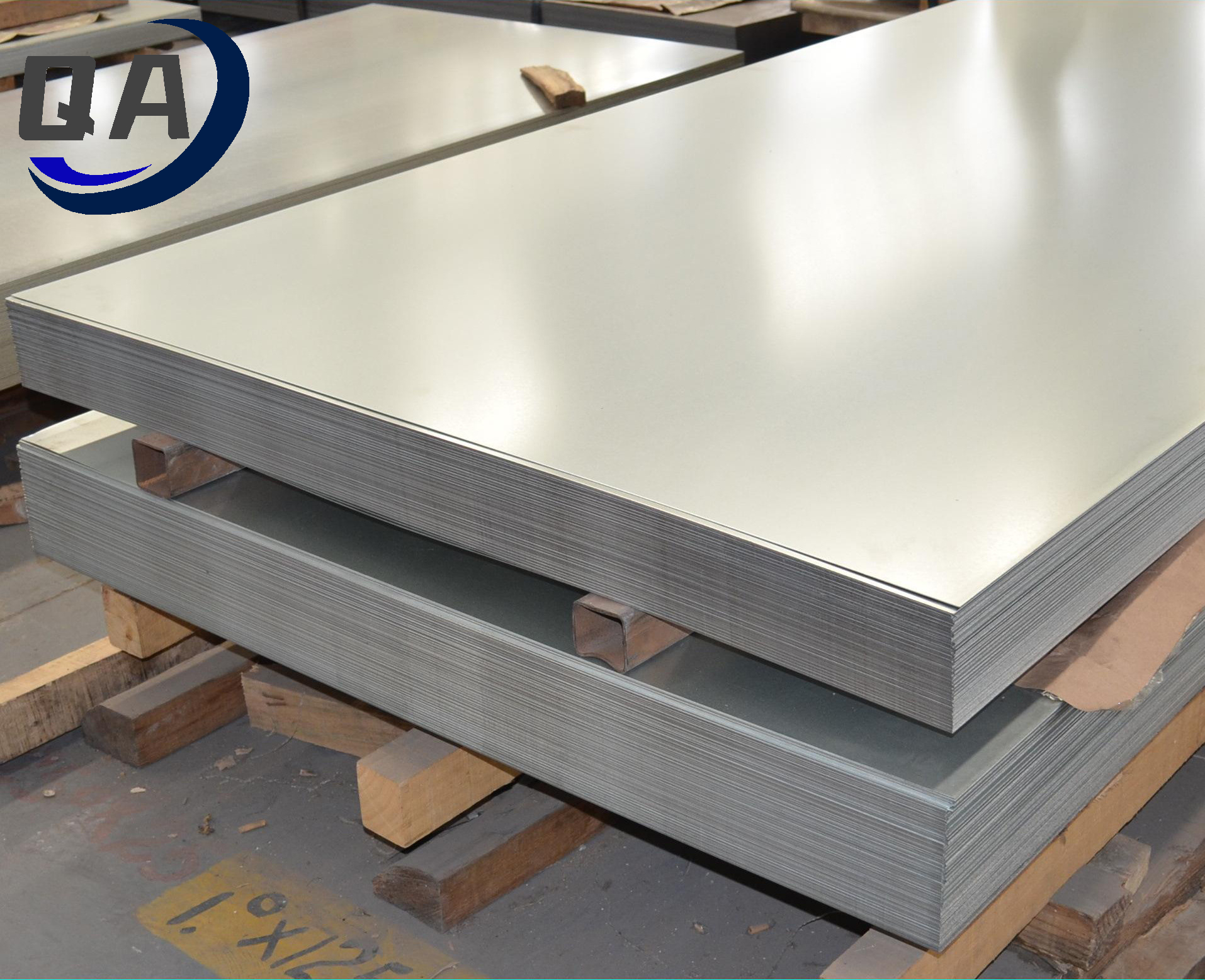 Galvanized steel plate