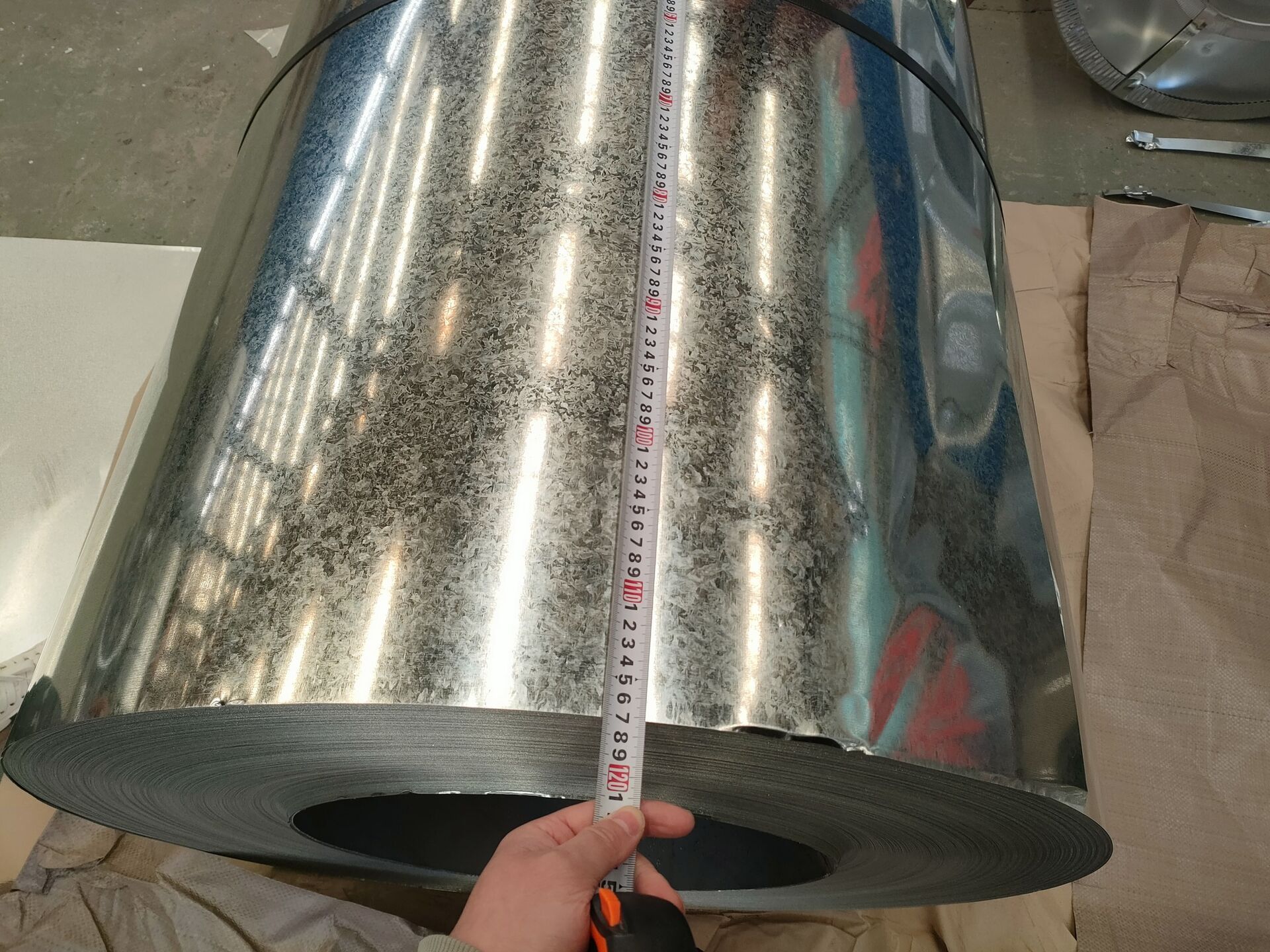 Bobina de aço galvanizado por imersão a quente