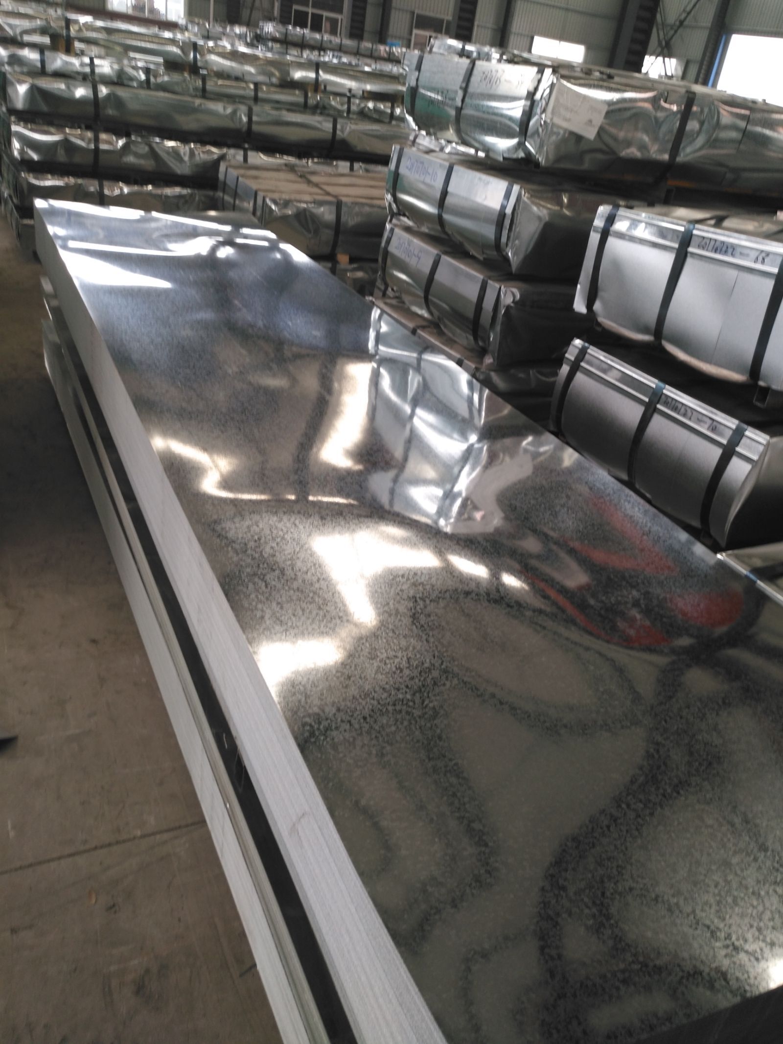 صفيحة فولاذية مجلفنة