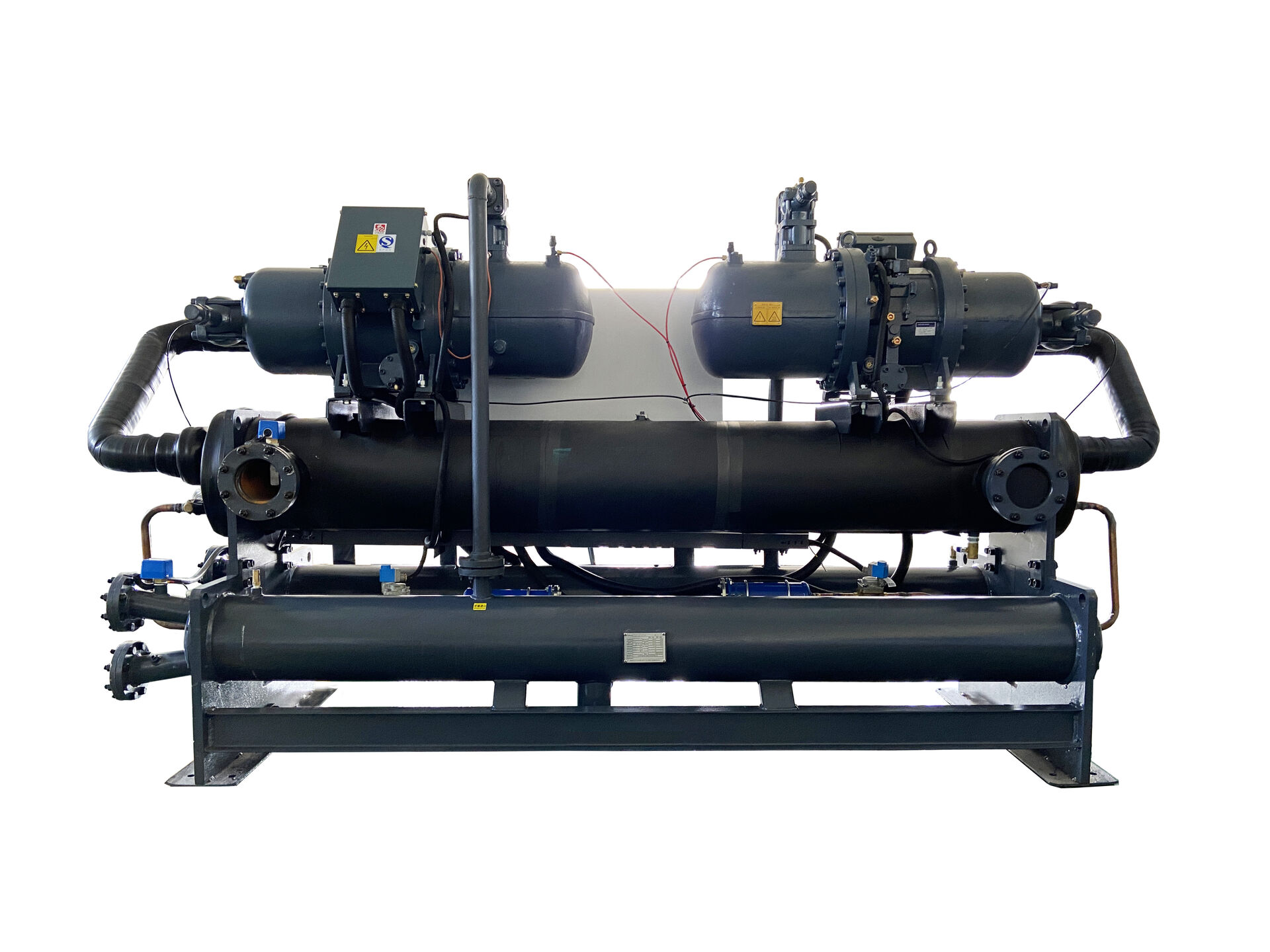 Large Capacity Industrial Chillers Water Cooled Chiller With Cooling Tower 