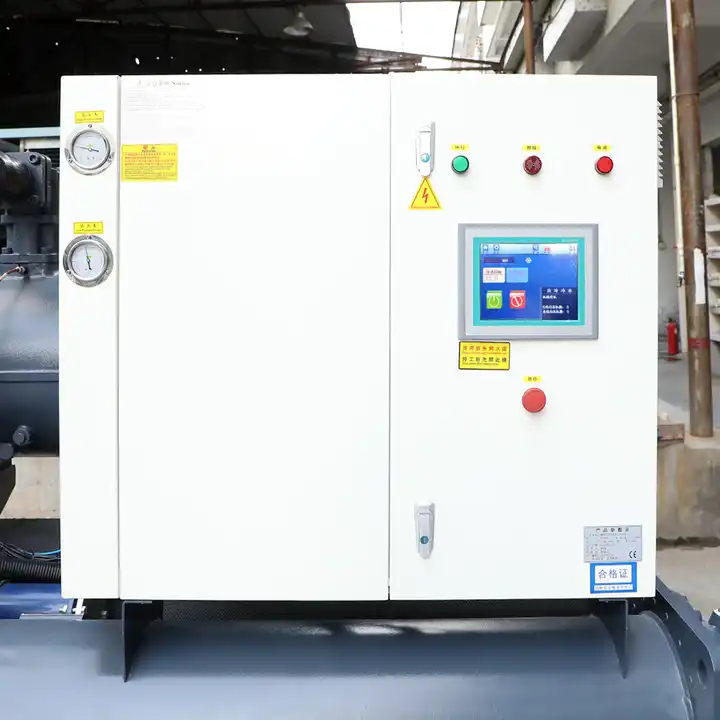 Maintenance of industrial chiller