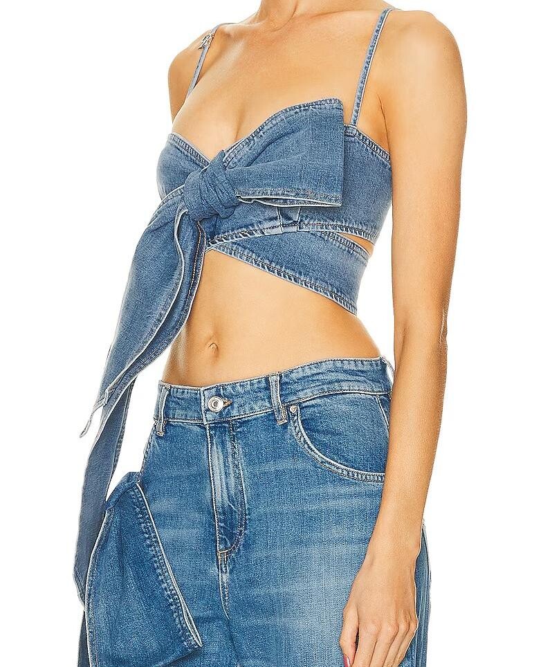 women's denim bust