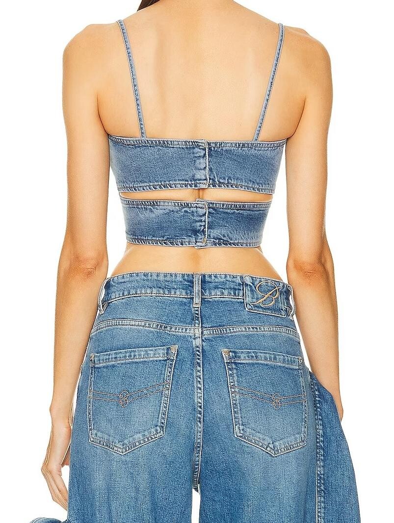 women's denim bust