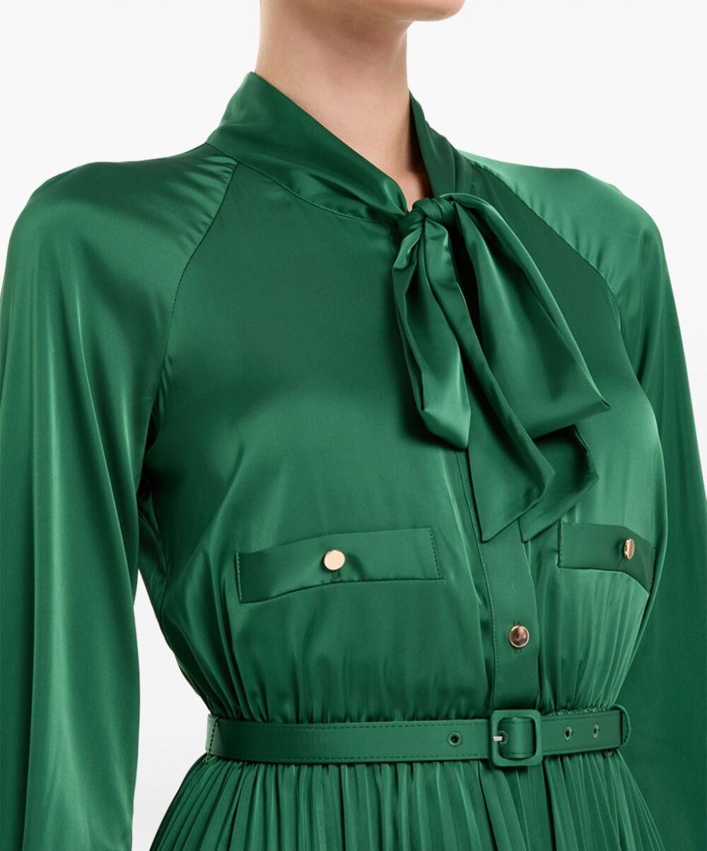 Women's Fashion Satin mid-length dress