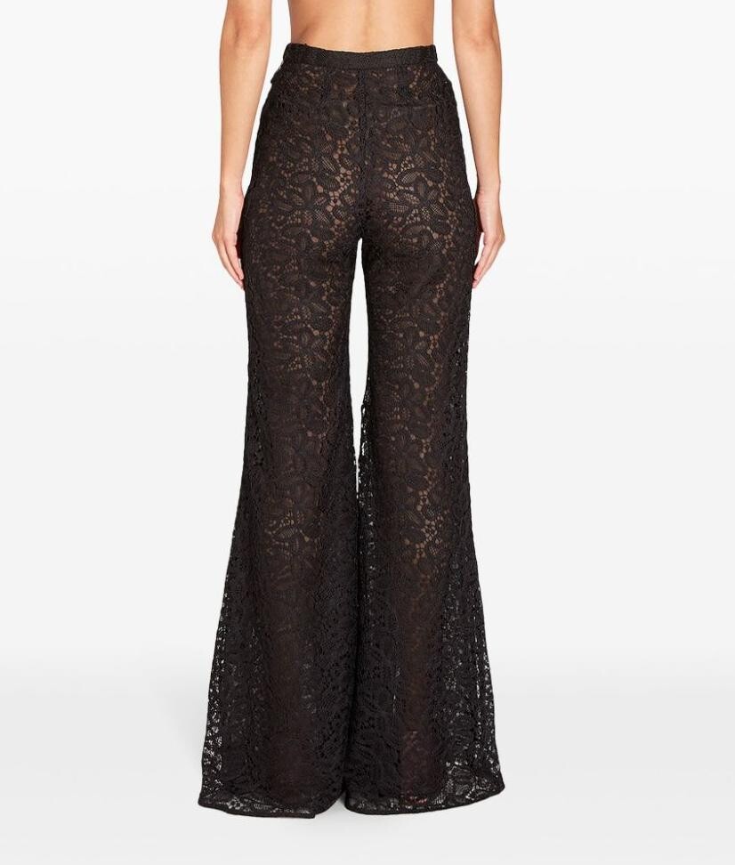 Women's fashion Lace Flared Pants