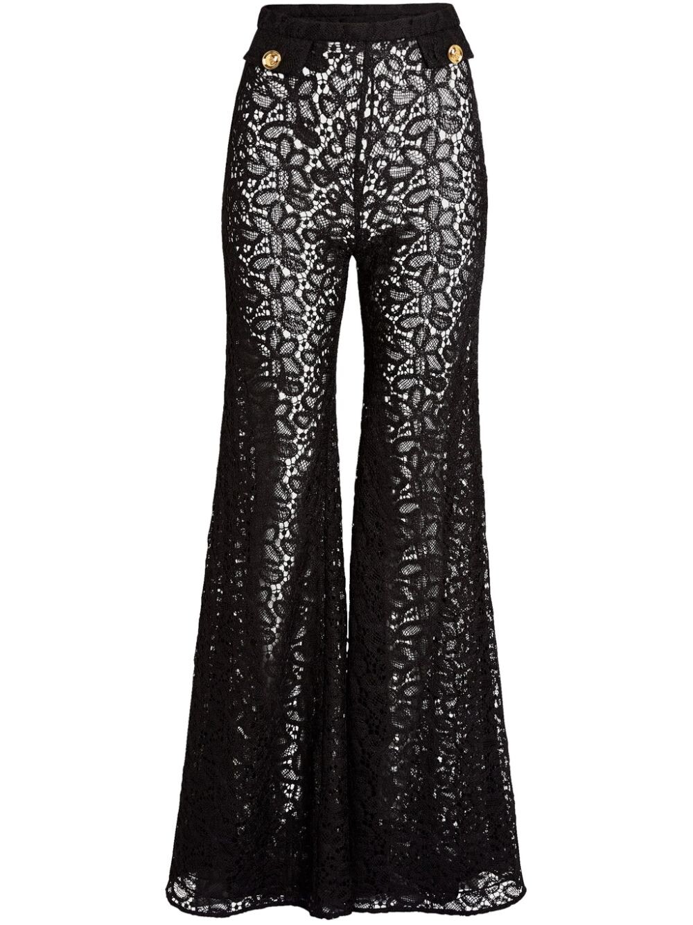 Women's fashion Lace Flared Pants