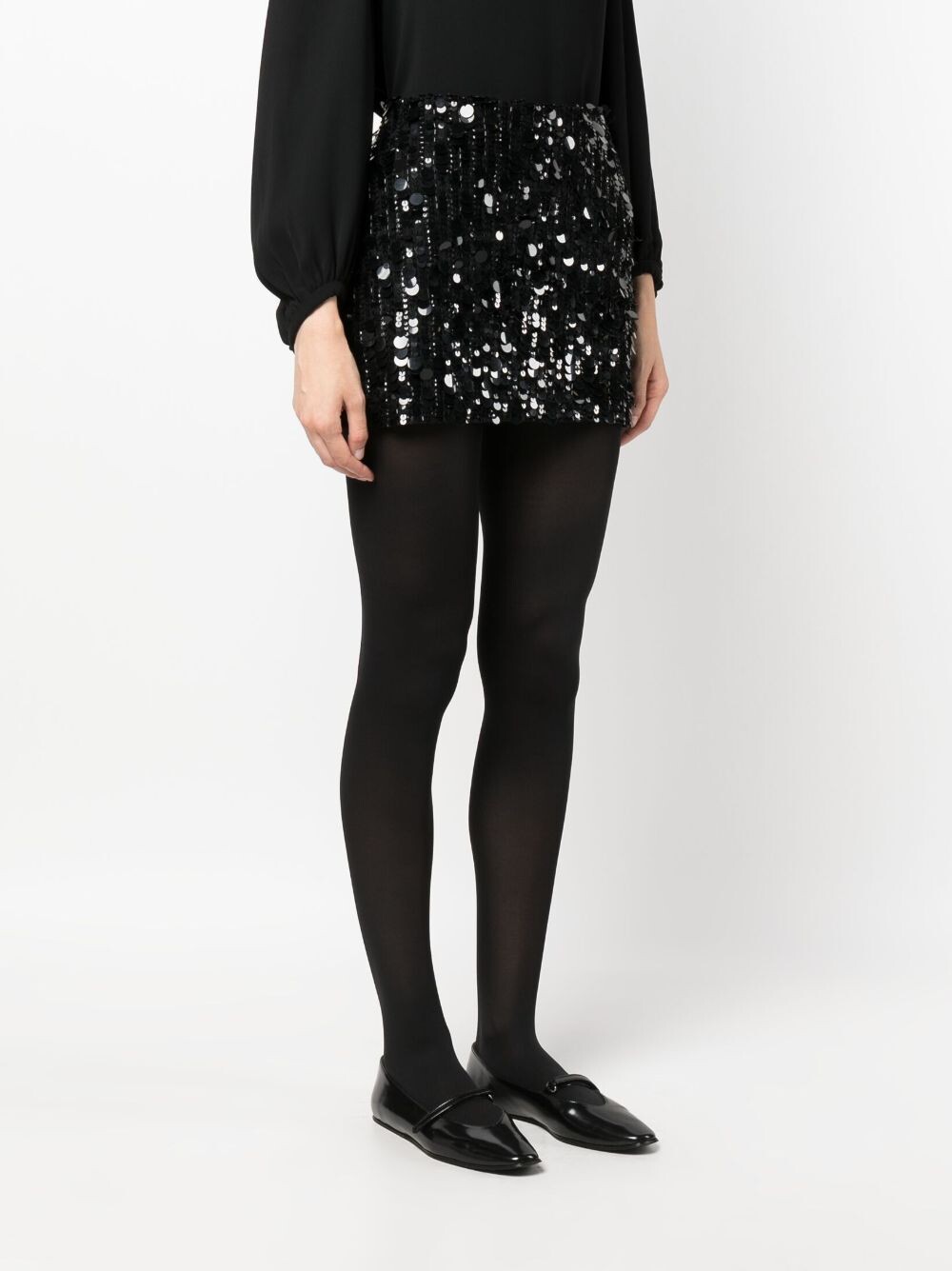 Women's Sequined Mini Skirt