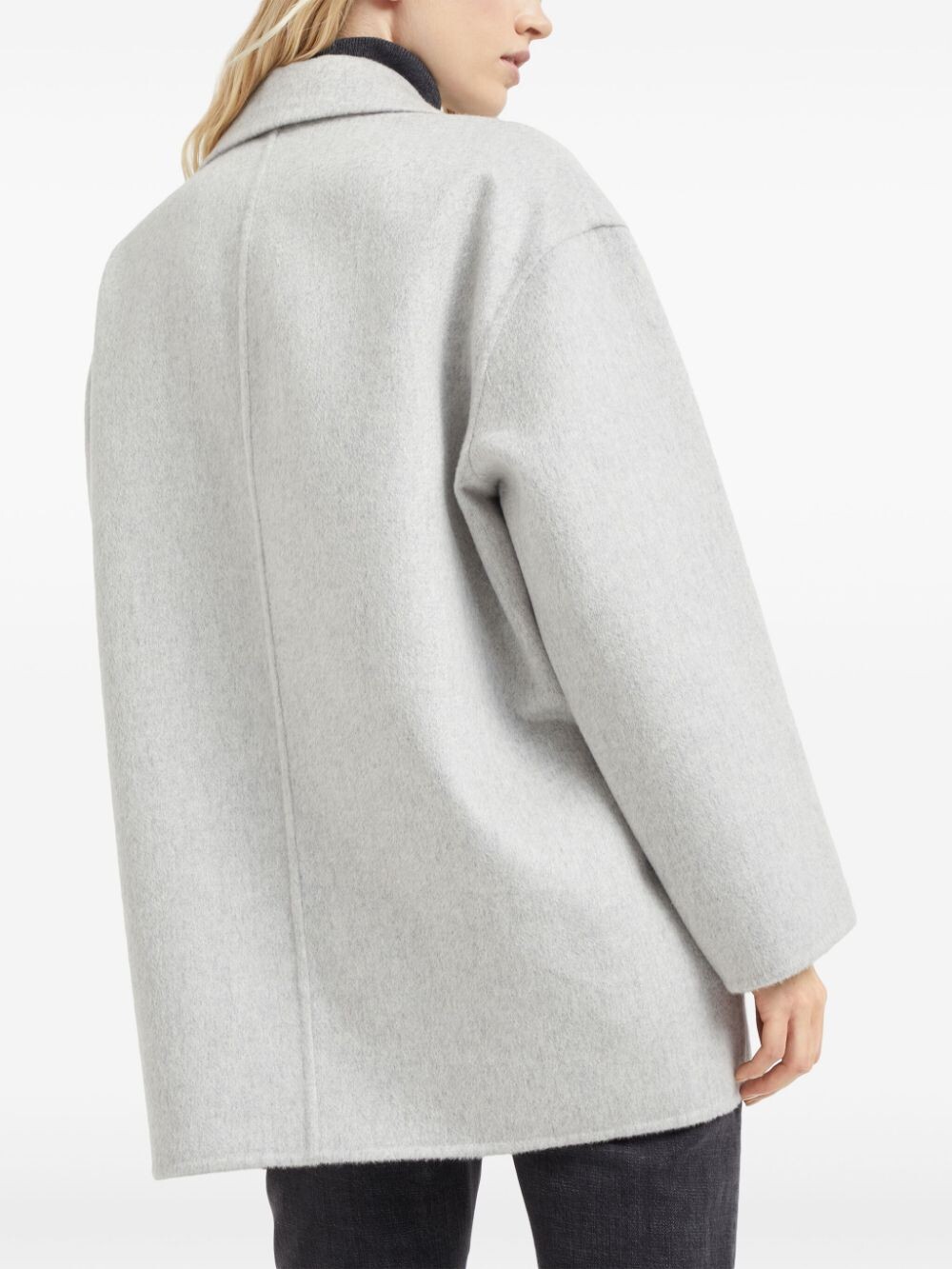 Cashmere Double-breasted Coat