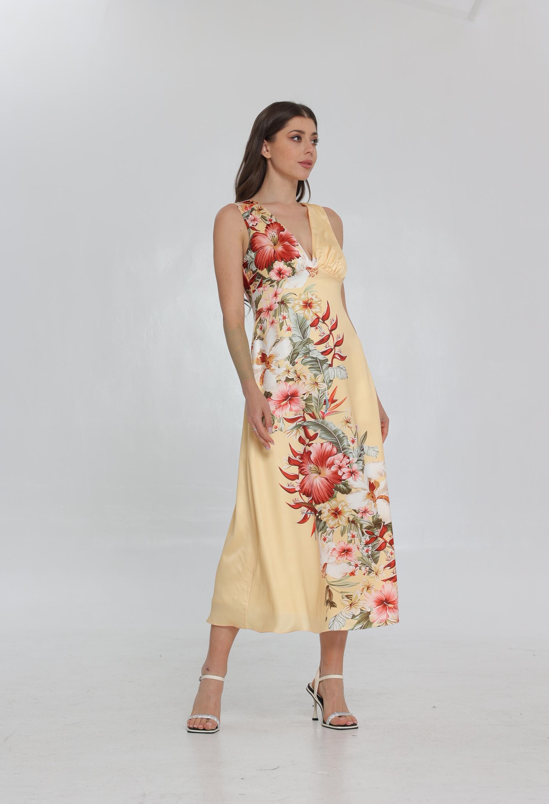 SS25 Women's New Printed Maxi Dress