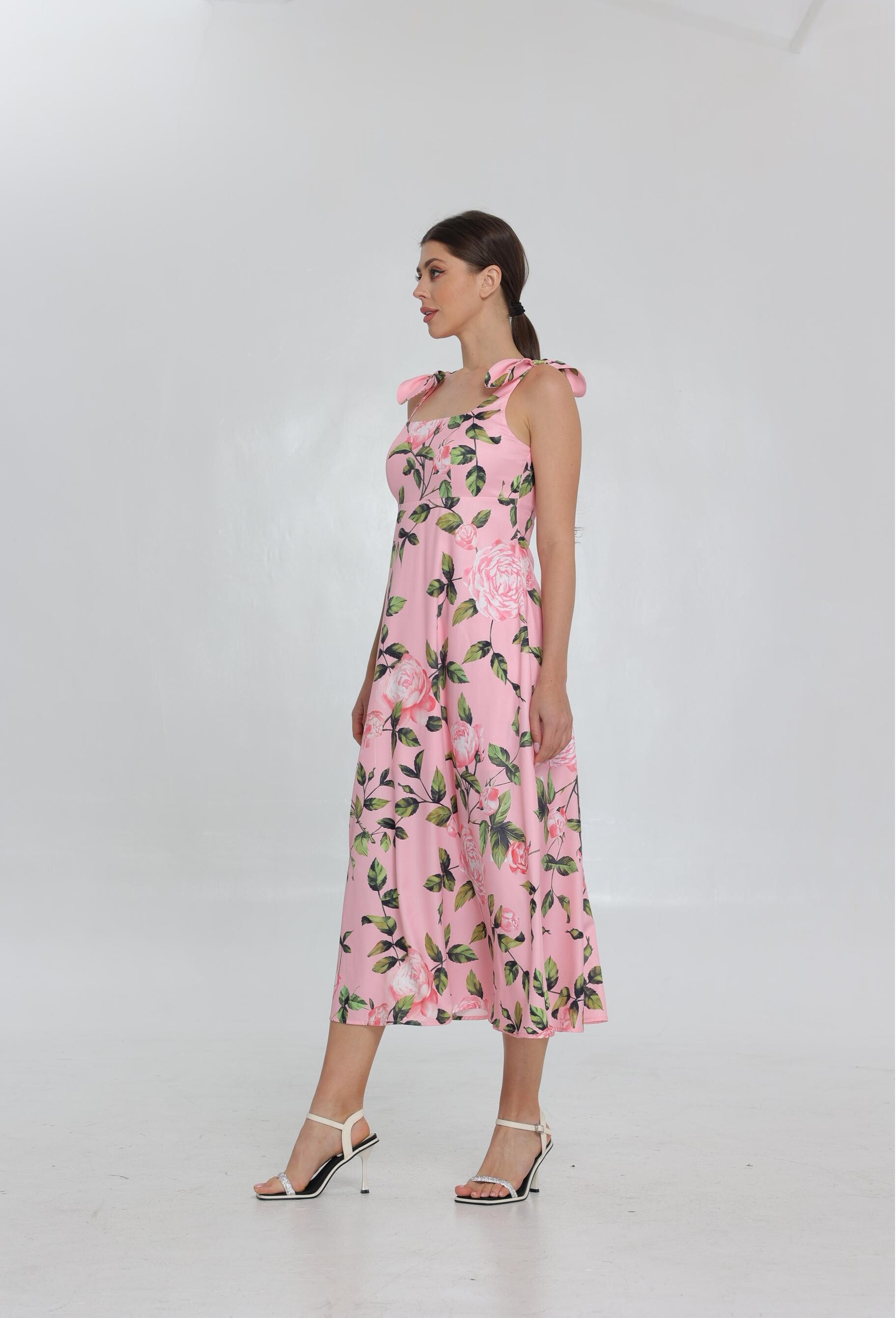 SS25 Women's fashion Printed Maxi Dress