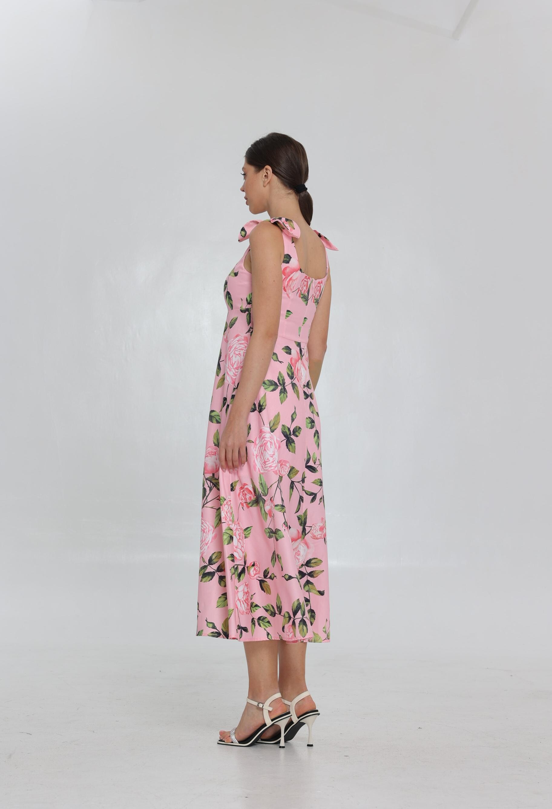 SS25 Women's fashion Printed Maxi Dress