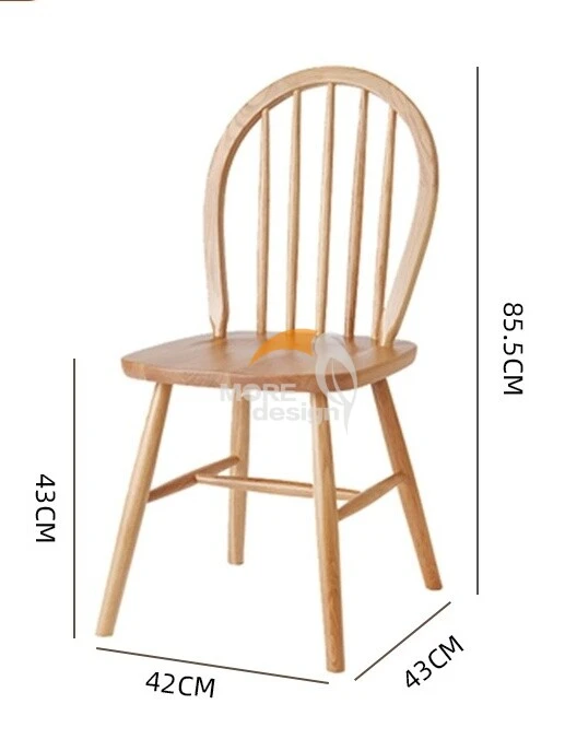 Wooden restaurant chair-MD-RC0008