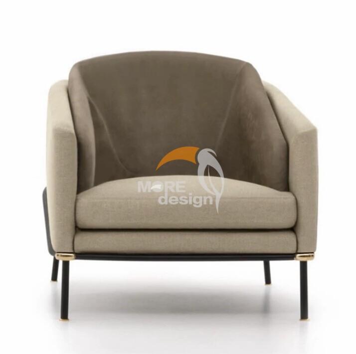 Stainless Steel hotel armchair-MD-HA0020