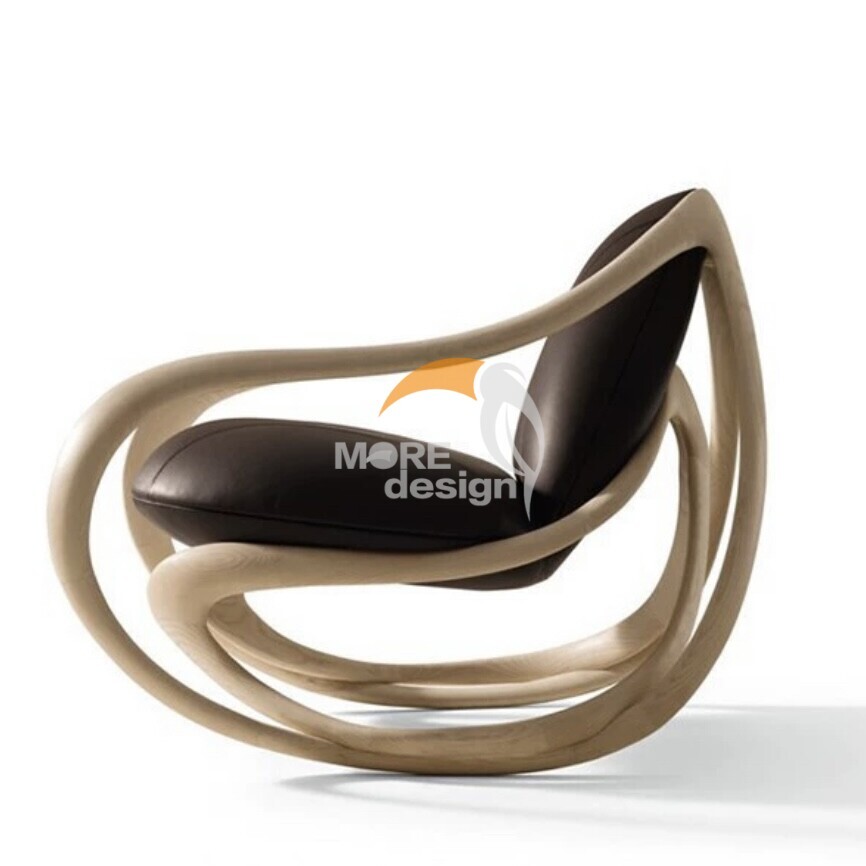 Wooden hotel armchair-MD-HA0019