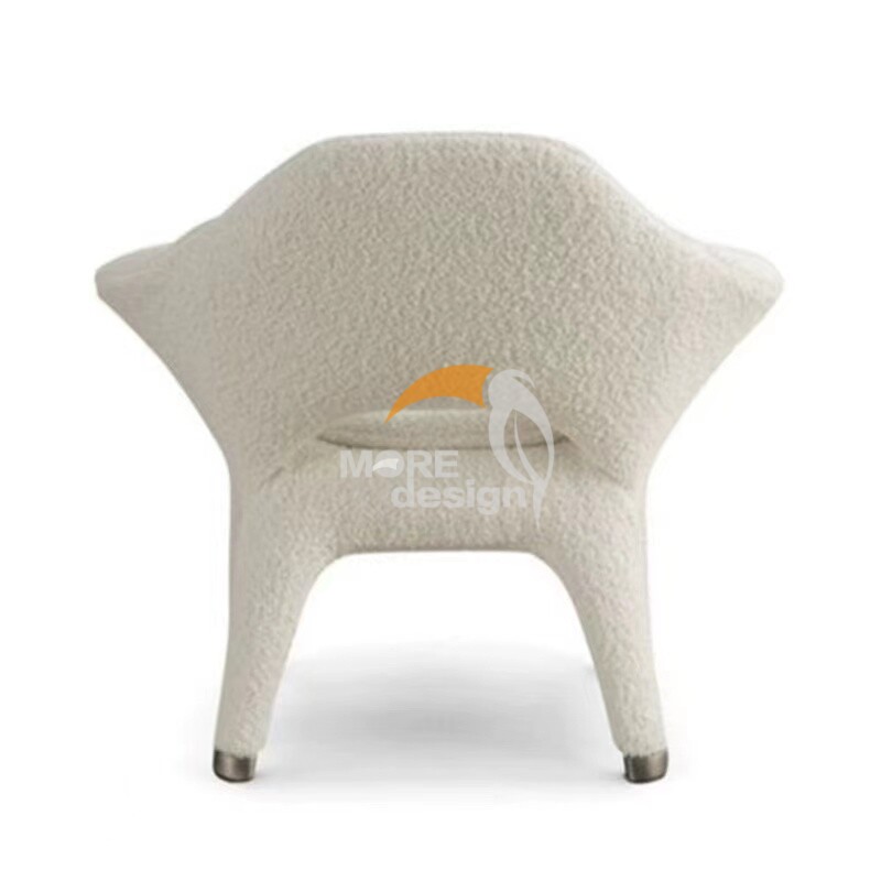 Stainless Steel hotel armchair-MD-HA0002