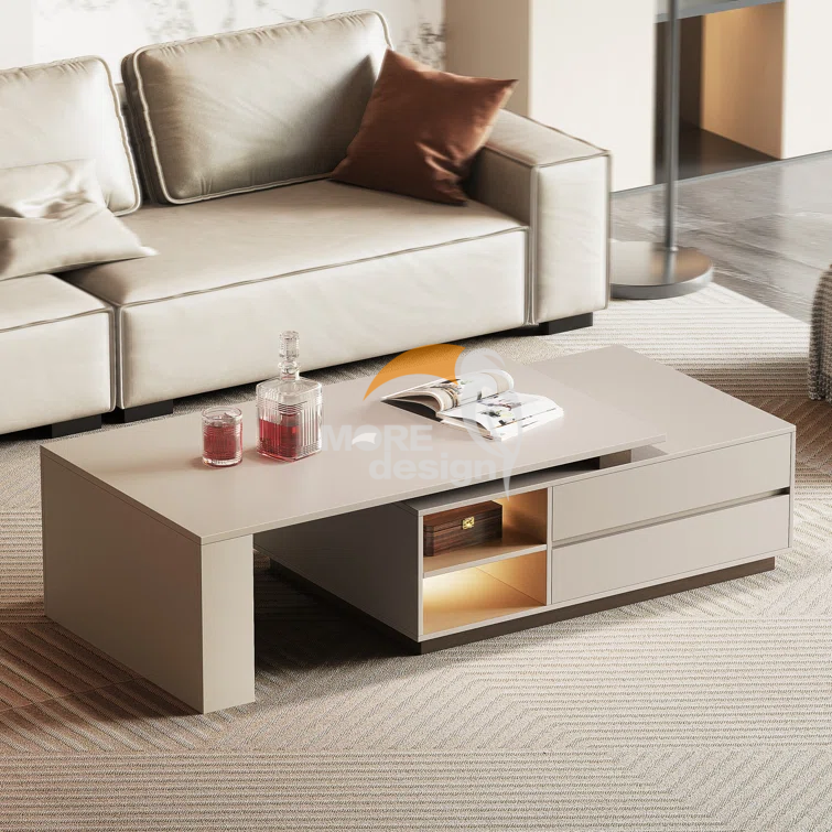 Stainless Steel hotel coffee table-MD-HCT0027