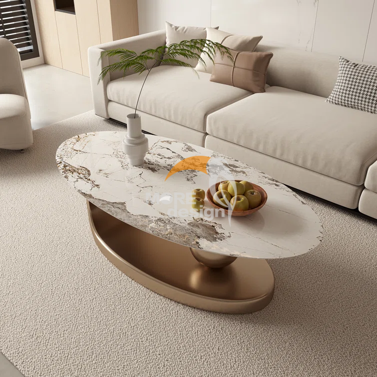 Stainless Steel hotel coffee table-MD-HCT0025