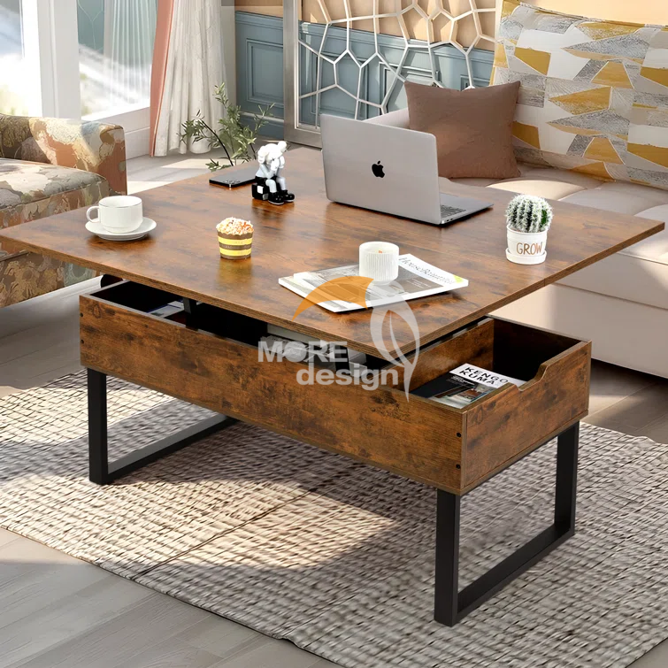 Stainless Steel hotel coffee table-MD-HCT0021