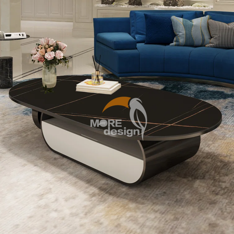 Stainless Steel hotel coffee table-MD-HCT0018