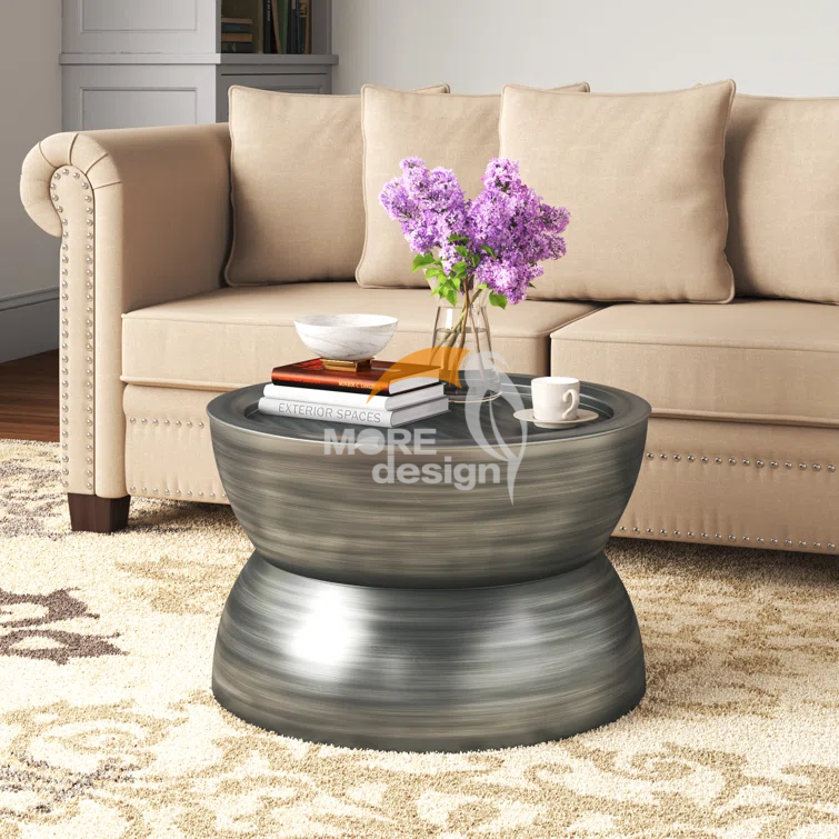 Stainless Steel hotel coffee table-MD-HCT0015