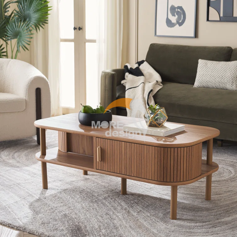 Wooden hotel coffee table-MD-HCT0013
