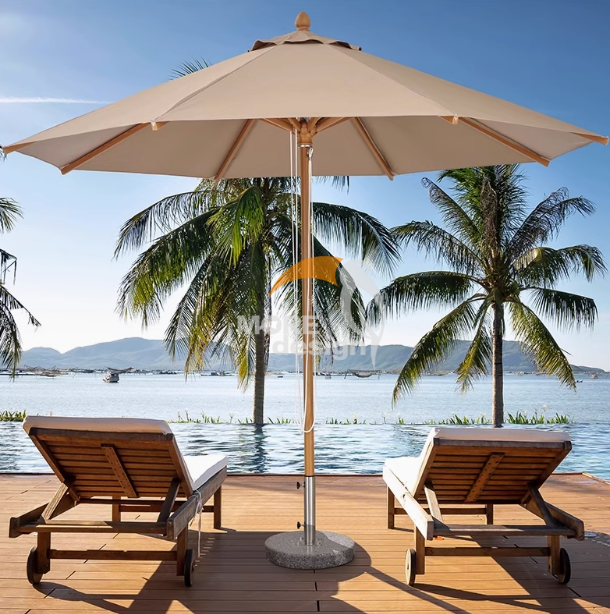 Stainless Steel beach umbrella-MD-BU0016